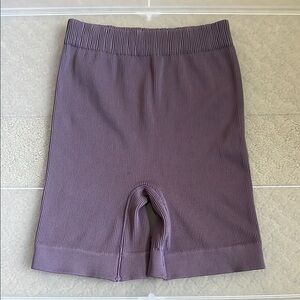 Free People Intimately Ribbed Purple Shorts Size XS/S